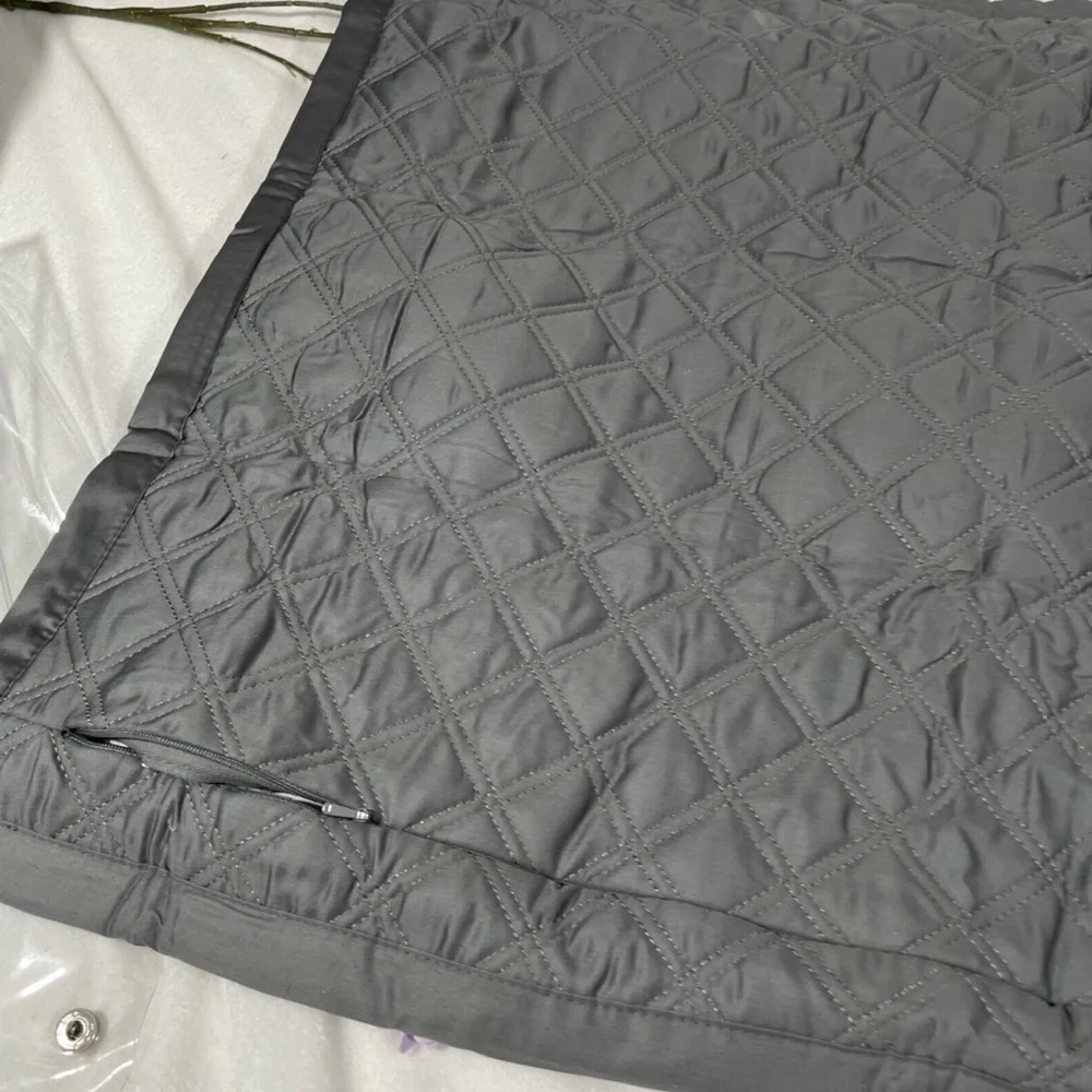 NIB [ 1 Standard ]‎ Double Diamond Quilted Pillow Sham for Hudson Park